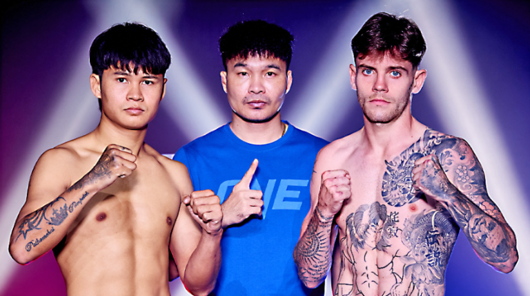 ผลชั่งน้ำหนักและวัดระดับน้ำในร่างกาย ศึก ONE ลุมพินี 133 “ป้อมเพชร vs เกรเกอร์”